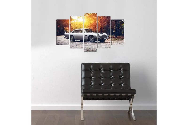 Dekorativ MDF-målning 5 Delar - Flerfärgad - Inredning & dekor - Tavlor & konst - Canvastavla