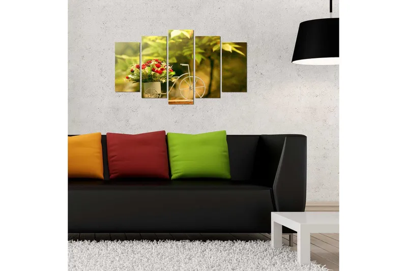 Dekorativ MDF-målning 5 Delar - Flerfärgad - Inredning & dekor - Tavlor & konst - Canvastavla