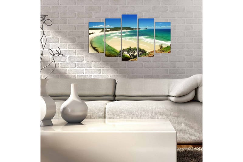 Dekorativ MDF-målning 5 Delar - Flerfärgad - Inredning & dekor - Tavlor & konst - Canvastavla