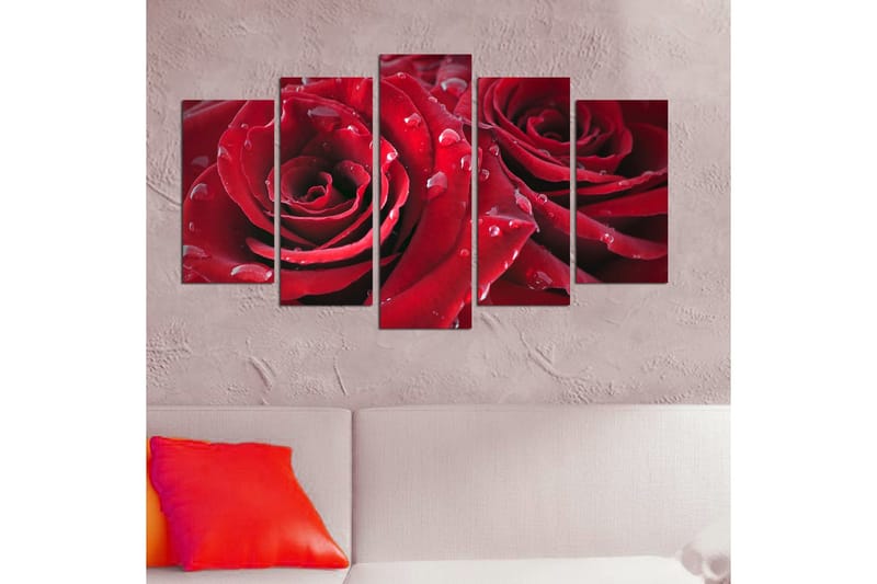 Dekorativ MDF-målning 5 Delar - Flerfärgad - Inredning & dekor - Tavlor & konst - Canvastavla