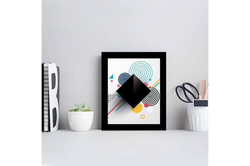 Dekorativ MDF-målning - Flerfärgad - Inredning & dekor - Tavlor & konst - Canvastavla