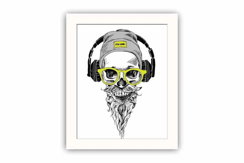 Dekorativ MDF-målning - Flerfärgad - Inredning & dekor - Tavlor & konst - Canvastavla