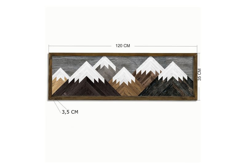 Dekorativ MDF-målning - Flerfärgad - Inredning & dekor - Tavlor & konst - Canvastavla