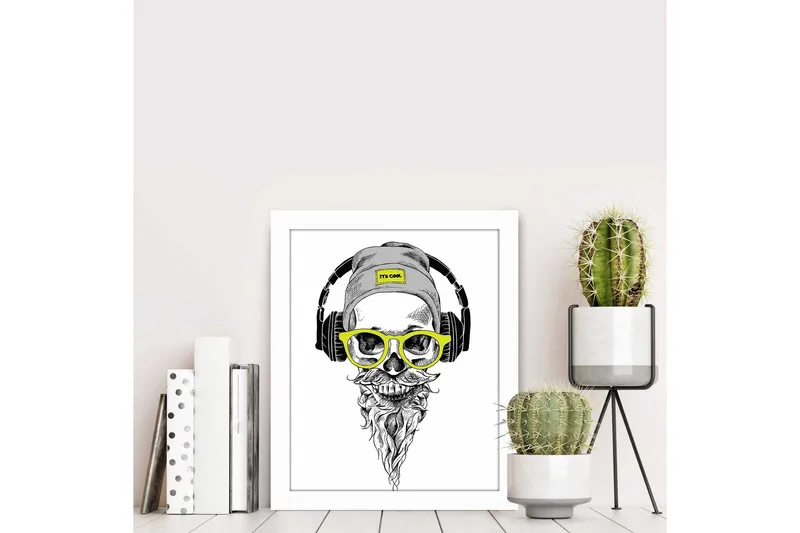 Dekorativ MDF-målning - Flerfärgad - Inredning & dekor - Tavlor & konst - Canvastavla