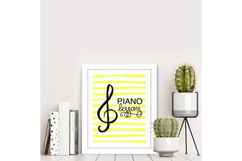 Dekorativ MDF-målning - Flerfärgad - Inredning & dekor - Tavlor & konst - Canvastavla