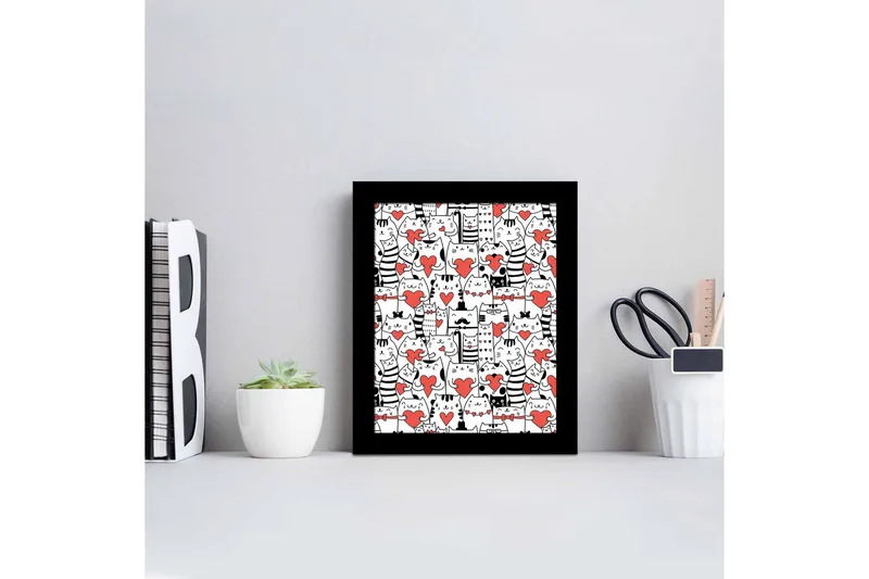 Dekorativ MDF-målning - Flerfärgad - Inredning & dekor - Tavlor & konst - Canvastavla