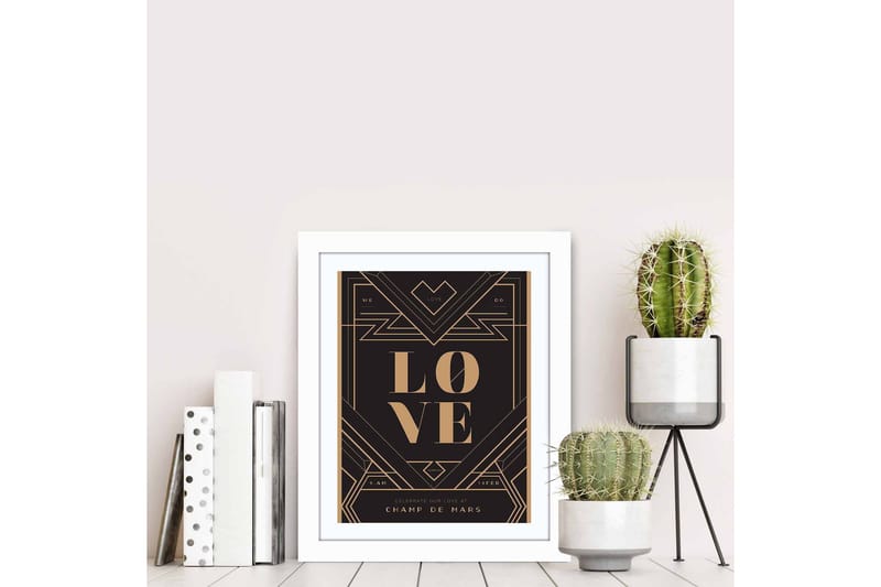 Dekorativ MDF-målning - Flerfärgad - Inredning & dekor - Tavlor & konst - Canvastavla