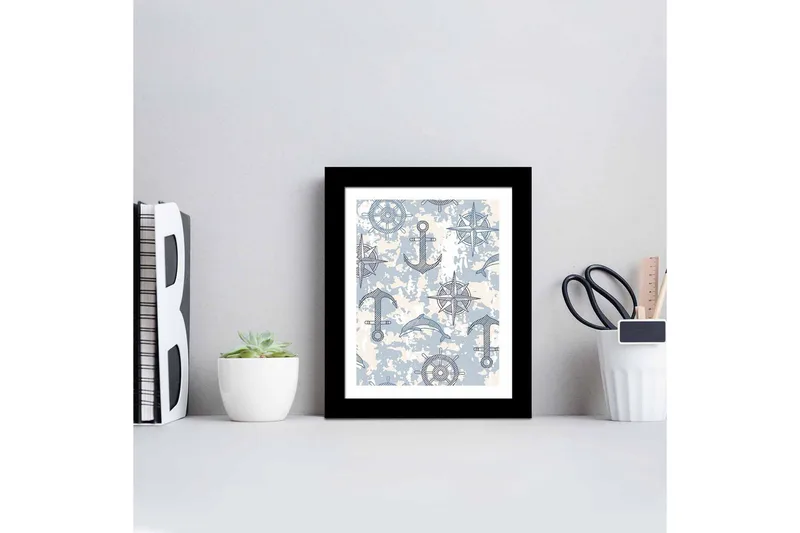 Dekorativ MDF-målning - Flerfärgad - Inredning & dekor - Tavlor & konst - Canvastavla