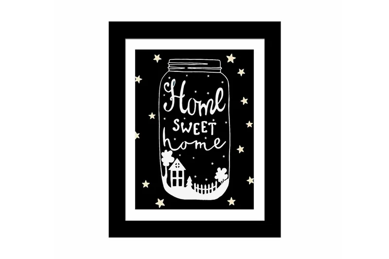 Dekorativ MDF-målning - Flerfärgad - Inredning & dekor - Tavlor & konst - Canvastavla