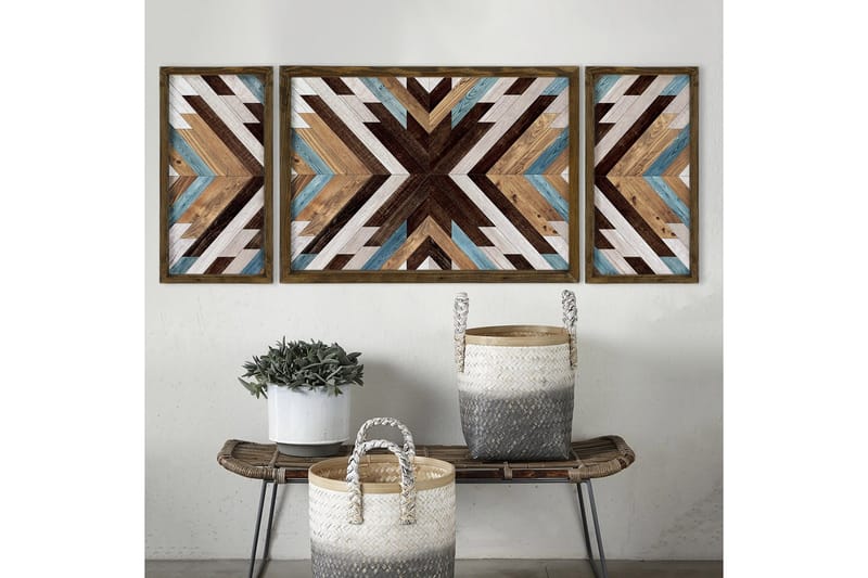 Dekorativ MDF-målning - Flerfärgad - Inredning & dekor - Tavlor & konst - Canvastavla