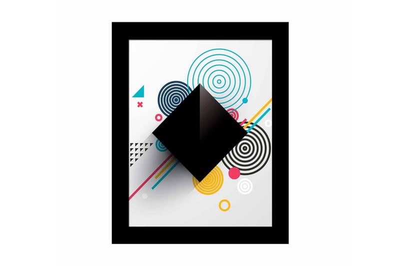 Dekorativ MDF-målning - Flerfärgad - Inredning & dekor - Tavlor & konst - Canvastavla