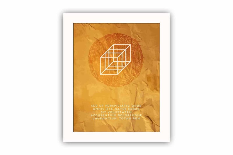 Dekorativ MDF-målning - Flerfärgad - Inredning & dekor - Tavlor & konst - Canvastavla