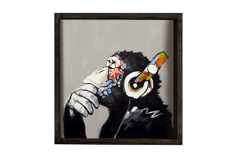 Dekorativ MDF-målning - Flerfärgad - Inredning & dekor - Tavlor & konst - Canvastavla