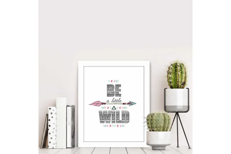 Dekorativ MDF-målning - Flerfärgad - Inredning & dekor - Tavlor & konst - Canvastavla