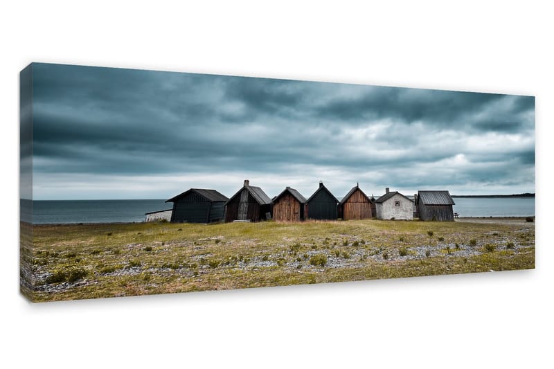 GOTLAND Canvastavla 60x150 cm Flerfärgad - Inredning & dekor - Tavlor & konst - Canvastavla