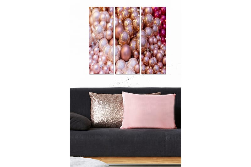 Tavla 3-Pack Flerfärgad Flerfärgad 20X50 - 20x50 cm - Inredning & dekor - Tavlor & konst - Canvastavla