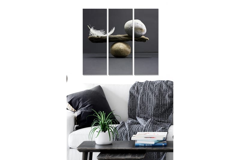Tavla 3-Pack Flerfärgad Flerfärgad 20X50, 20x50 cm