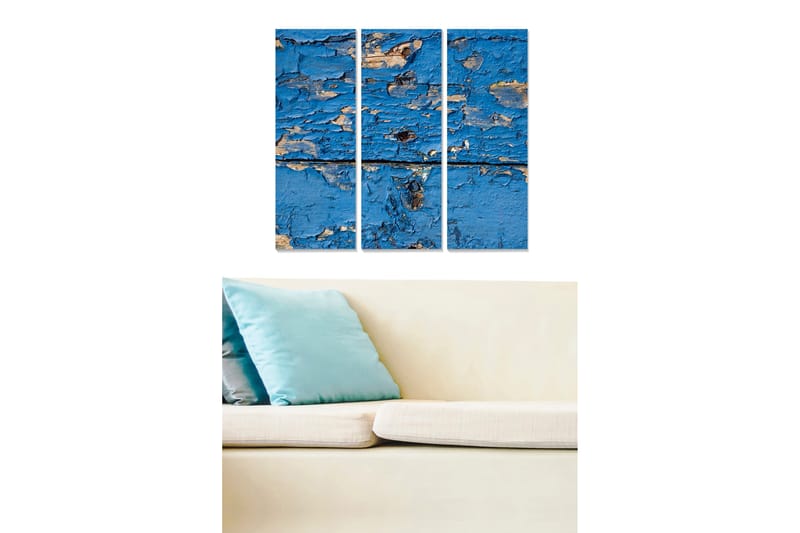 Tavla 3-Pack Flerfärgad Flerfärgad 20X50 - 20x50 cm - Inredning & dekor - Tavlor & konst - Canvastavla