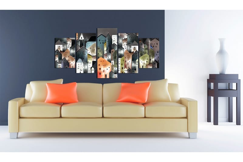 Tavla 6Th District 100x50 - Artgeist sp. z o. o. - Inredning & dekor - Tavlor & konst - Canvastavla