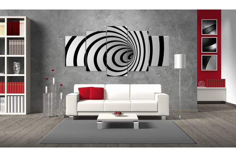 Tavla A Black & White Hole 100x50 - Artgeist sp. z o. o. - Inredning & dekor - Tavlor & konst - Canvastavla