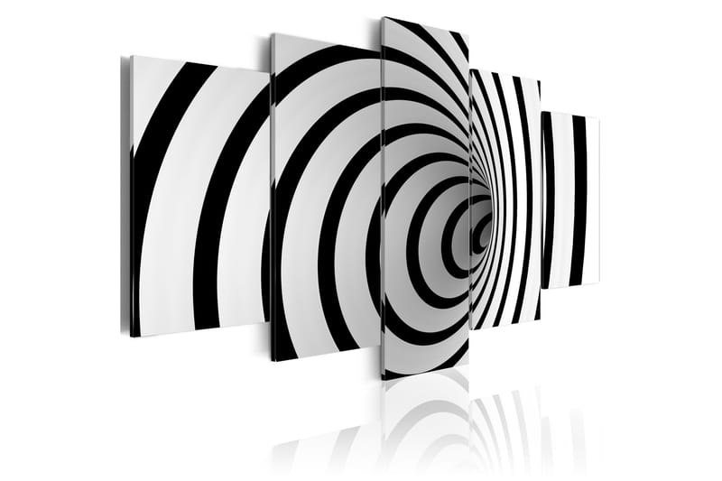 Tavla A Black & White Hole 200x100, Artgeist sp. z o. o.