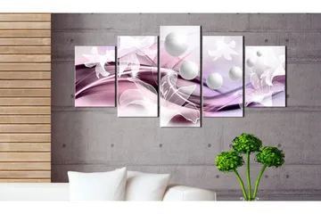 Tavla A Fantasy Of Lilies 200x100 - Artgeist sp. z o. o. - Inredning & dekor - Tavlor & konst - Canvastavla