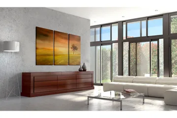Tavla A Lonely Tree On A Meadow 60x40 - Artgeist sp. z o. o. - Inredning & dekor - Tavlor & konst - Canvastavla