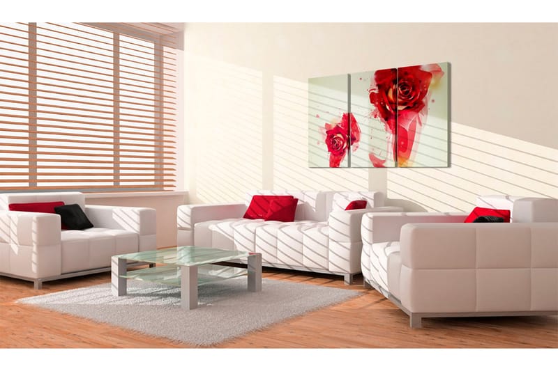 TAVLA A new look on a rose 90x60 - Artgeist sp. z o. o. - Inredning & dekor - Tavlor & konst - Canvastavla