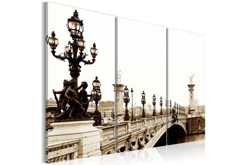 Tavla A romantic walk in Paris 90x60 - Artgeist sp. z o. o. - Inredning & dekor - Tavlor & konst - Canvastavla