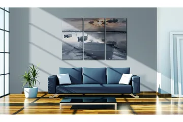 Tavla A Small Boat By A Lake 60x40 - Artgeist sp. z o. o. - Inredning & dekor - Tavlor & konst - Canvastavla