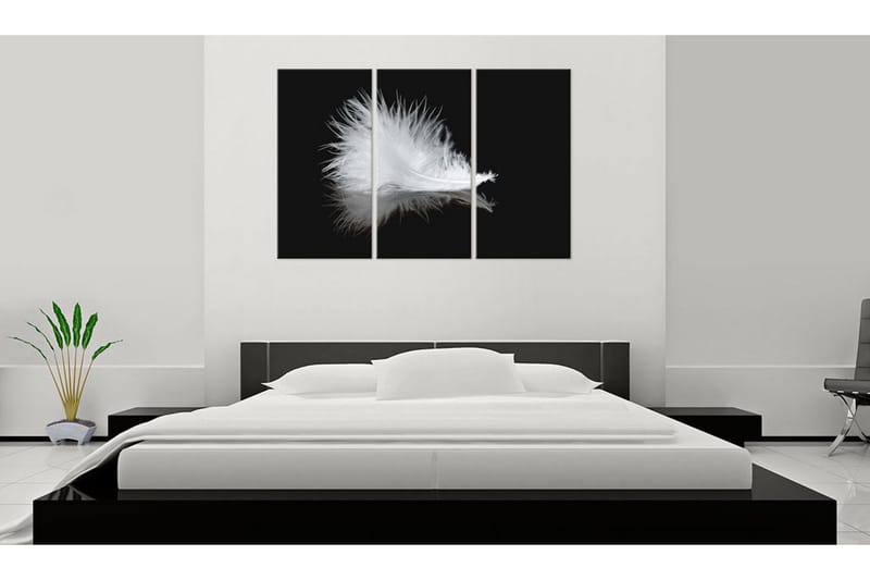 Tavla A small feather 90x60 - Artgeist sp. z o. o. - Inredning & dekor - Tavlor & konst - Canvastavla