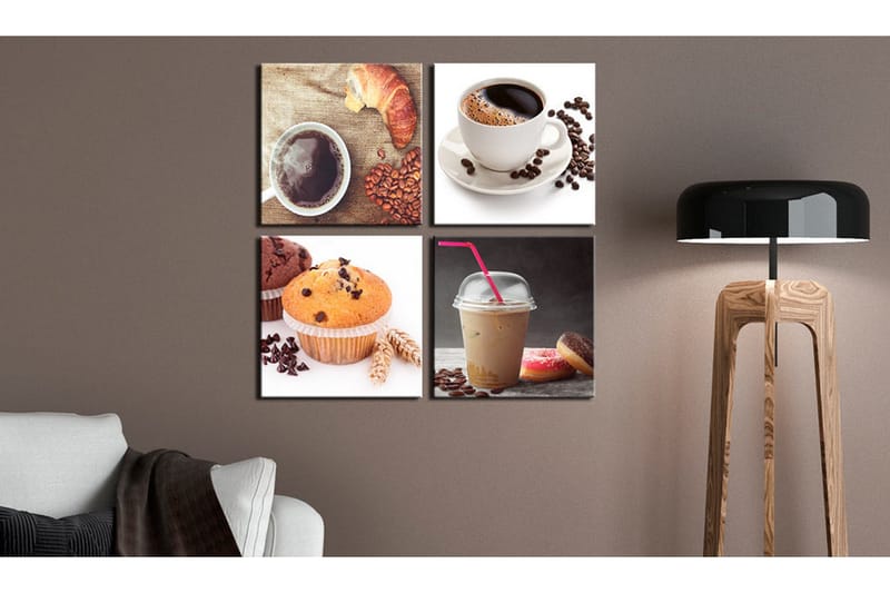 Tavla A Sweet Breakfast 40x40 - Artgeist sp. z o. o. - Inredning & dekor - Tavlor & konst - Canvastavla