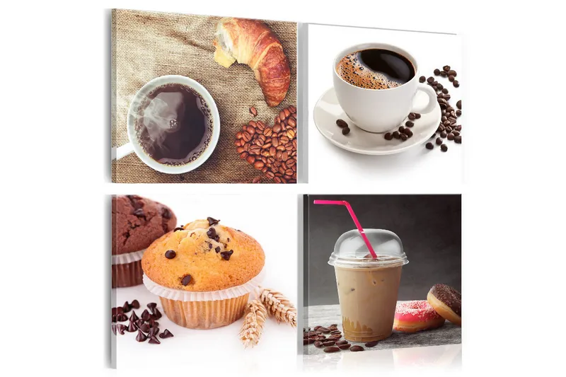 Tavla A Sweet Breakfast 40x40 - Artgeist sp. z o. o. - Inredning & dekor - Tavlor & konst - Canvastavla