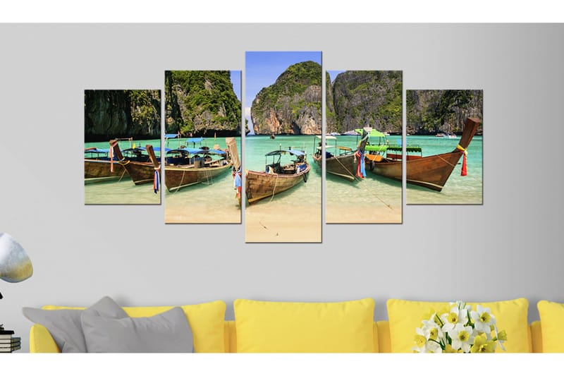 TAVLA A Patch of Paradise 100x50 - Artgeist sp. z o. o. - Inredning & dekor - Tavlor & konst - Canvastavla