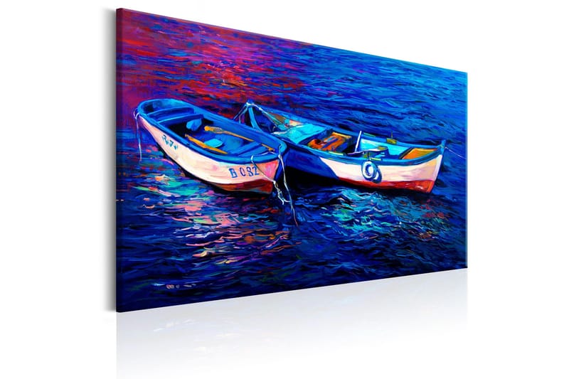Tavla Abandoned Boats 120x80 - Artgeist sp. z o. o. - Inredning & dekor - Tavlor & konst - Canvastavla