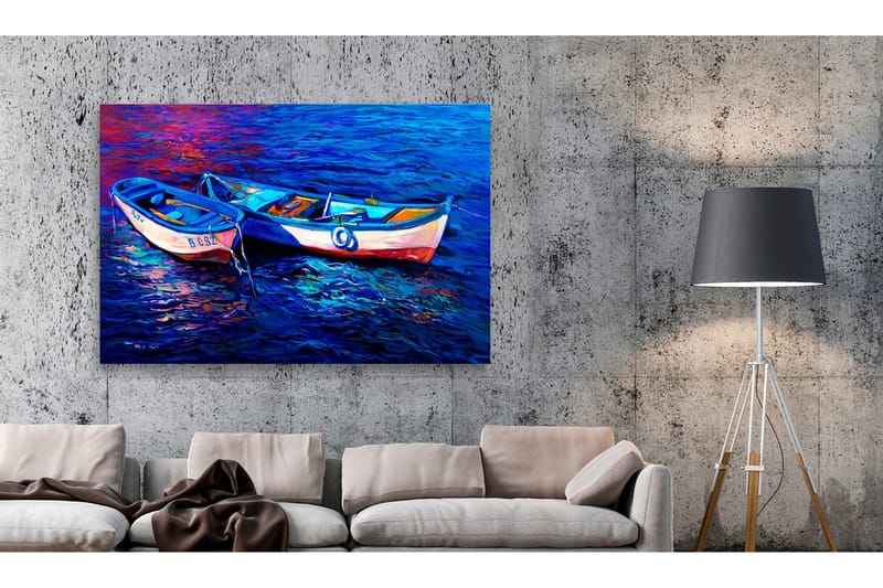 Tavla Abandoned Boats 60x40 - Artgeist sp. z o. o. - Inredning & dekor - Tavlor & konst - Canvastavla