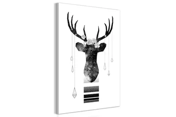Tavla Abstract Antlers (1 Part) Vertical 60x90 - Artgeist sp. z o. o. - Inredning & dekor - Tavlor & konst - Canvastavla