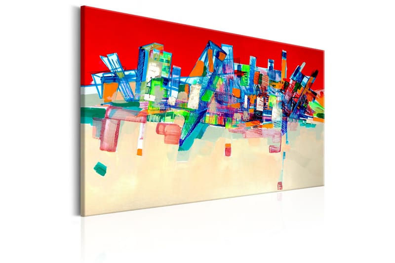 Tavla Abstract Architecture 60x40 - Artgeist sp. z o. o. - Inredning & dekor - Tavlor & konst - Canvastavla