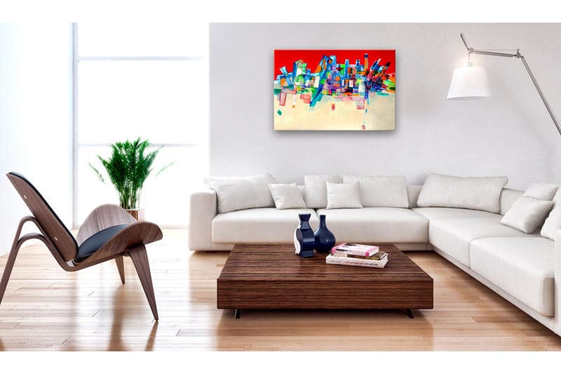 Tavla Abstract Architecture 90x60, Artgeist sp. z o. o.