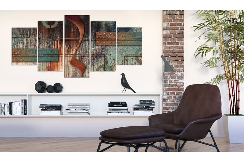 Tavla Abstract Melody 100x50 - Artgeist sp. z o. o. - Inredning & dekor - Tavlor & konst - Canvastavla