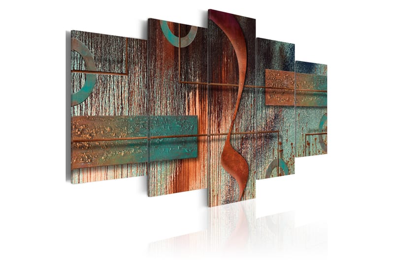 Tavla Abstract Melody 200X100 Flerfärgad - Artgeist sp. z o. o. - Inredning & dekor - Tavlor & konst - Canvastavla