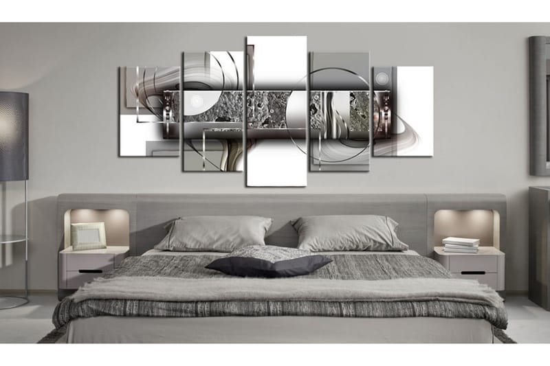 Tavla Abstract Structure 200x100 - Artgeist sp. z o. o. - Inredning & dekor - Tavlor & konst - Canvastavla