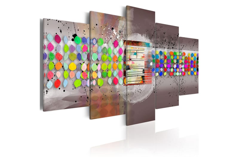 Tavla Abstract Prickar 100x50 - Artgeist sp. z o. o. - Inredning & dekor - Tavlor & konst - Canvastavla