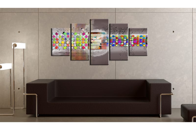 Tavla Abstract Prickar 100x50 - Artgeist sp. z o. o. - Inredning & dekor - Tavlor & konst - Canvastavla