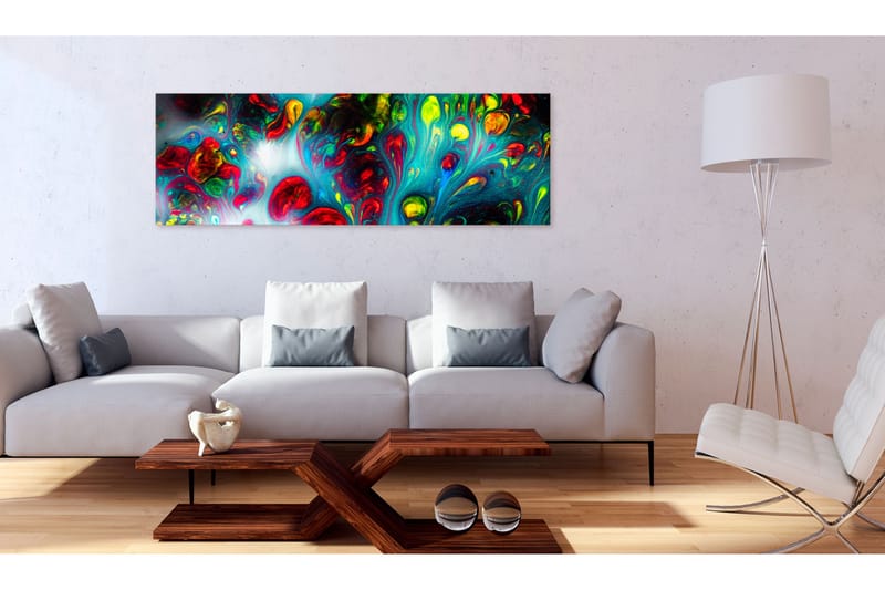 Tavla Abstrata De Fundo 120X40 Flerfärgad - Artgeist sp. z o. o. - Inredning & dekor - Tavlor & konst - Canvastavla