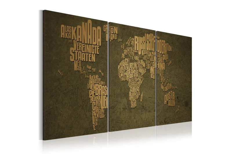 Tavla Adventurers 60X30 Brun - Artgeist sp. z o. o. - Inredning & dekor - Tavlor & konst - Canvastavla