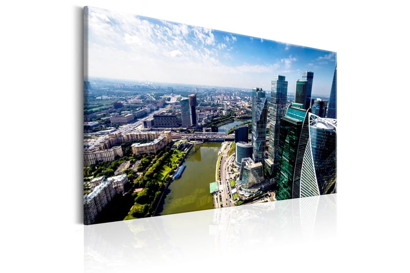Tavla Aerial view of Moscow 90x60 - Artgeist sp. z o. o. - Inredning & dekor - Tavlor & konst - Canvastavla