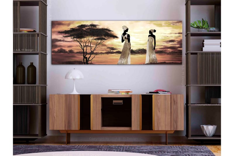 Tavla African Goddesses (1 Part) Narrow 150x50