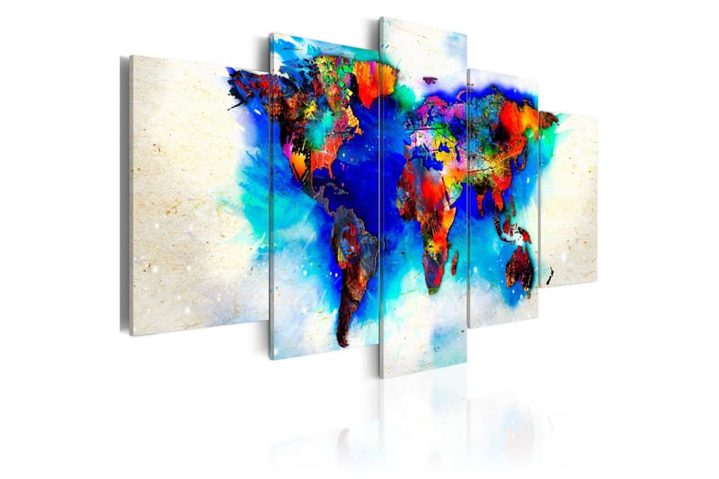 Tavla All Colors Of The World 100x50, Artgeist sp. z o. o.