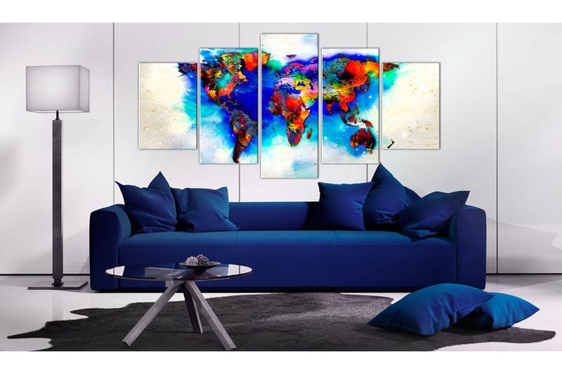 Tavla All Colors Of The World 200x100 - Artgeist sp. z o. o. - Inredning & dekor - Tavlor & konst - Canvastavla